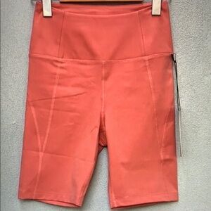 Women's Athletic Shorts in Coral